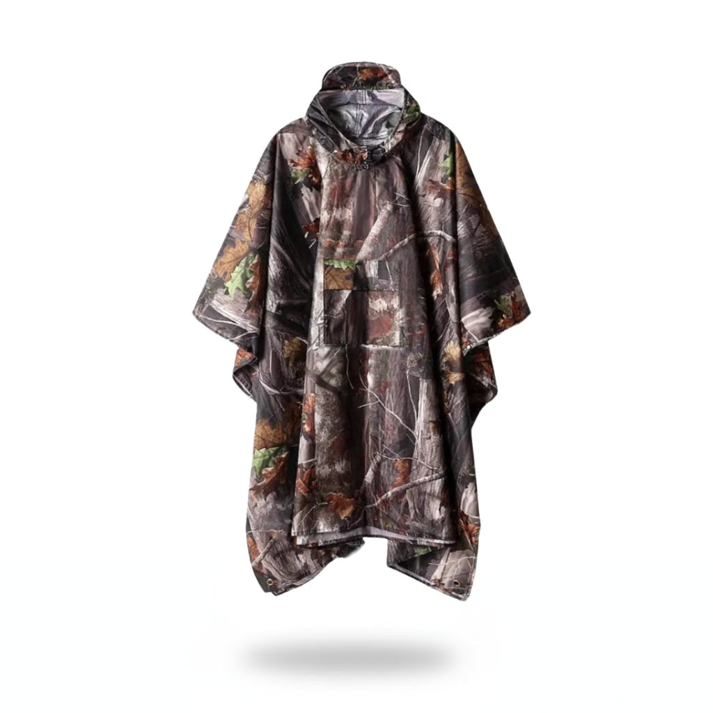 Poncho pluie randonnée camouflage - Horizon Poncho