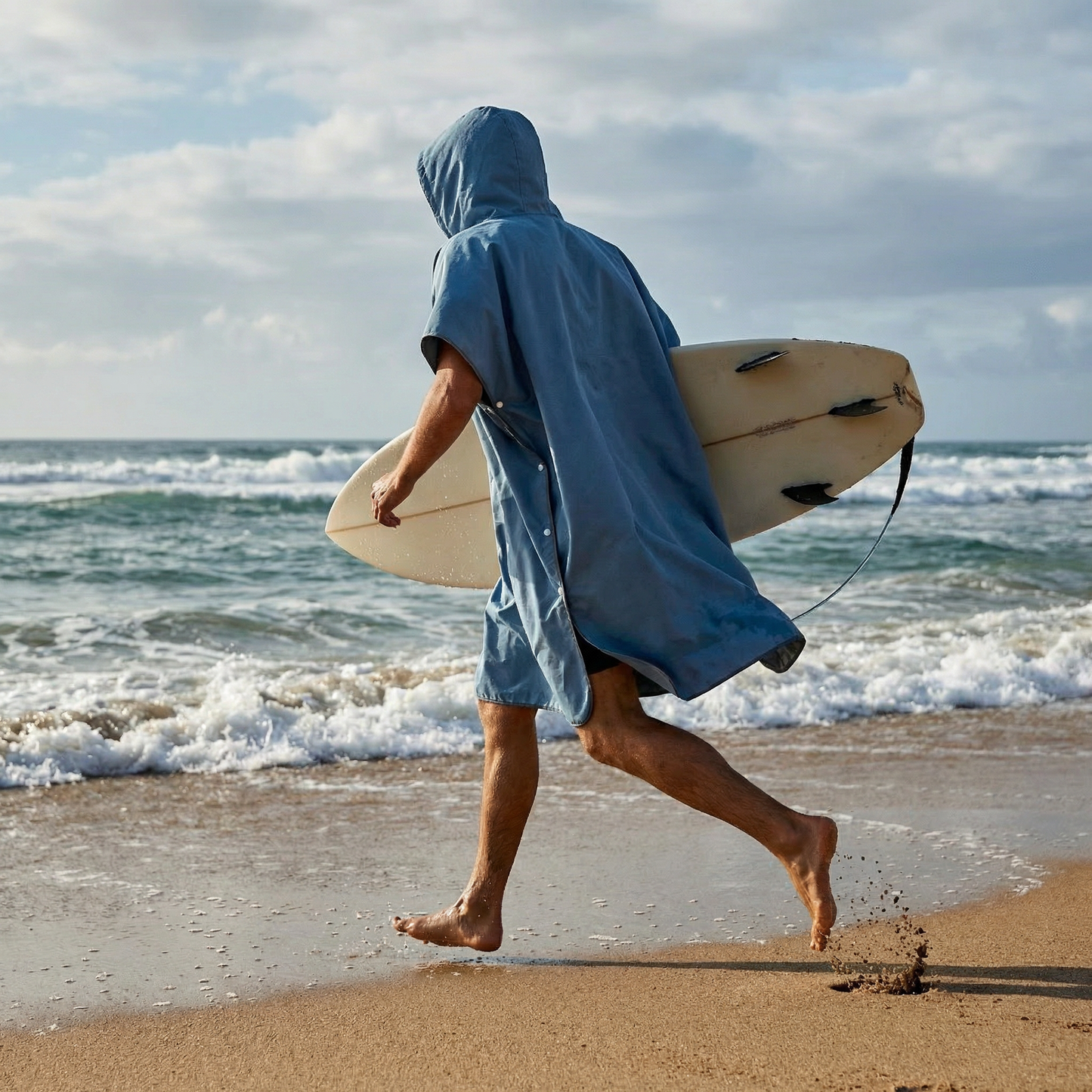 Poncho surf homme à capuche - Horizon Poncho