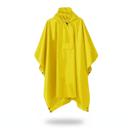 Poncho pluie jaune - Horizon Poncho