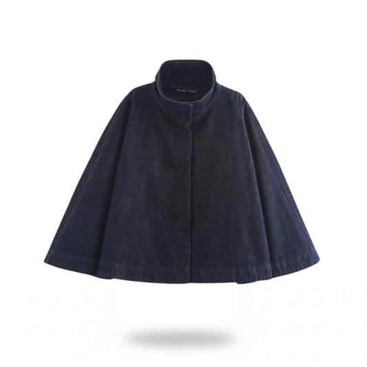 Poncho pull style denim - Horizon Poncho