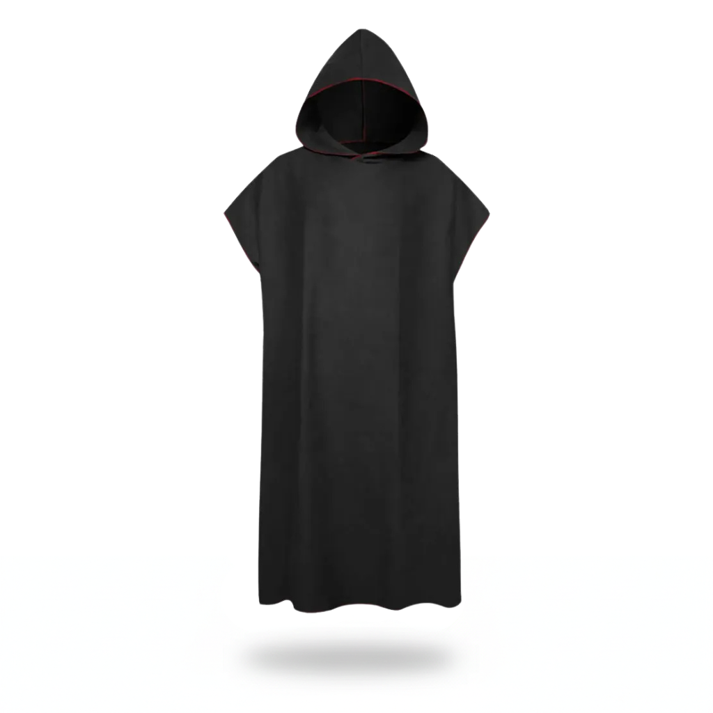 Poncho homme classique noir - Horizon Poncho