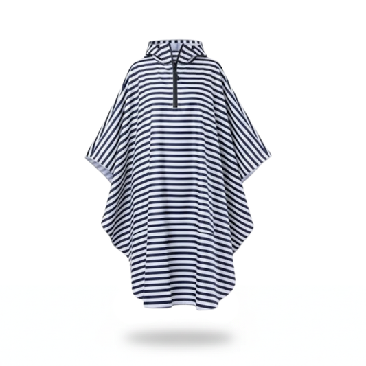 Poncho cycliste style marin - Horizon Poncho
