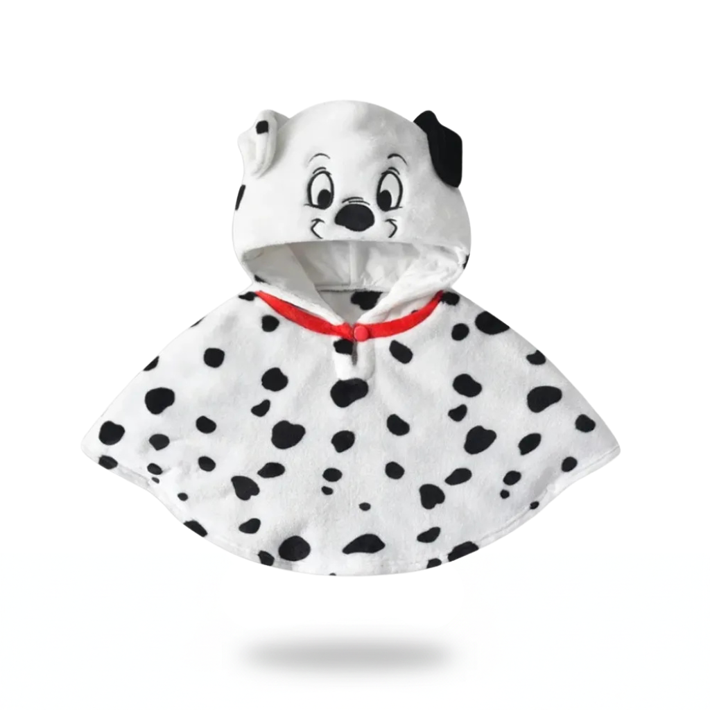 Poncho bébé style dalmatien - Horizon Poncho