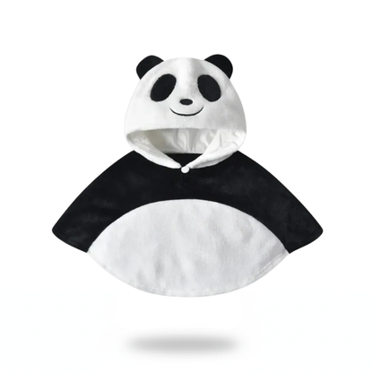 Poncho bébé style panda - Horizon Poncho