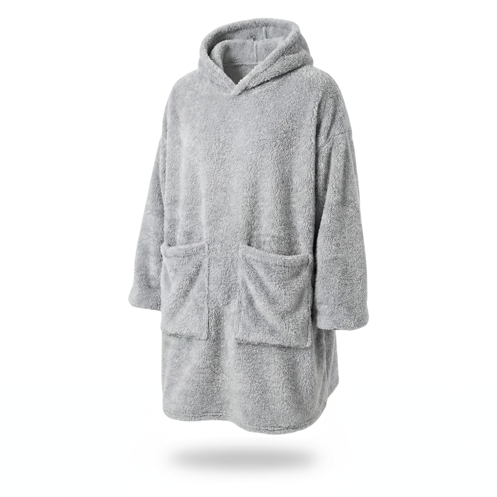 Poncho plaid homme molletonné - Horizon Poncho