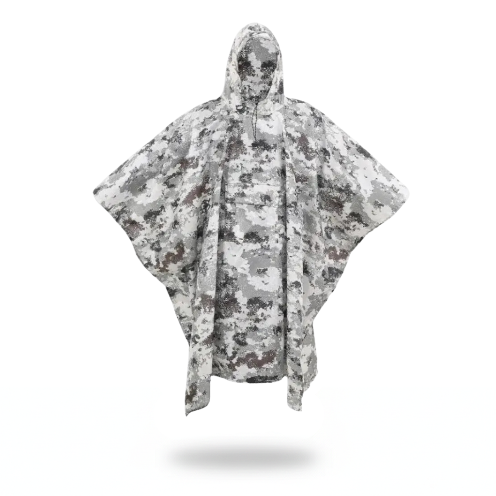 Poncho pluie randonnée camouflage urbain - Horizon Poncho