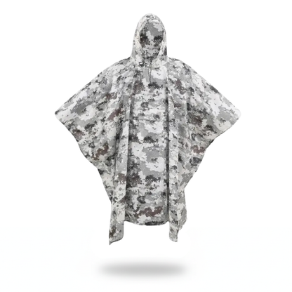 Poncho pluie randonnée camouflage urbain - Horizon Poncho
