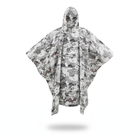 Poncho pluie randonnée camouflage urbain - Horizon Poncho