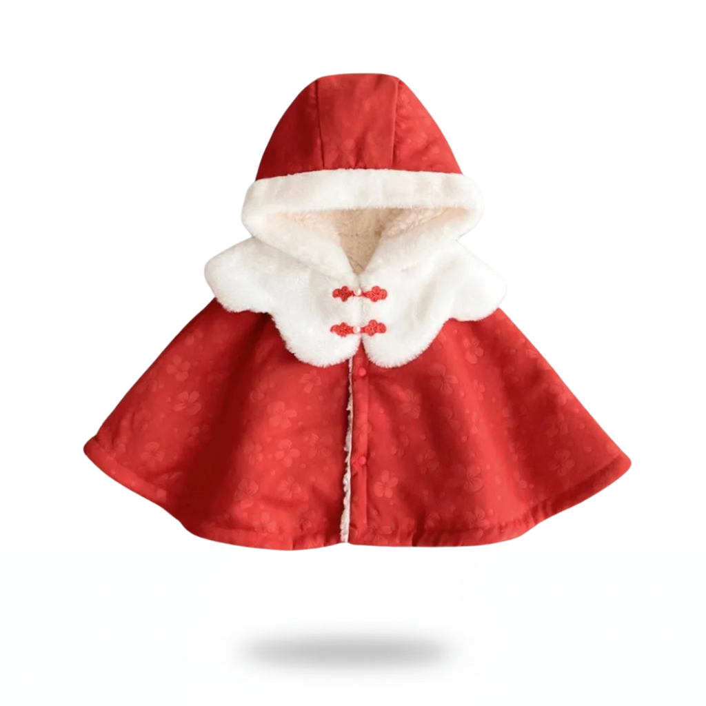 Poncho bébé style Noël - Horizon Poncho