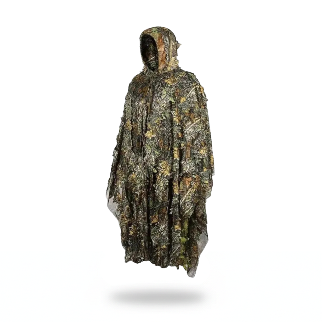 Poncho pluie camouflage feuillu - Horizon Poncho