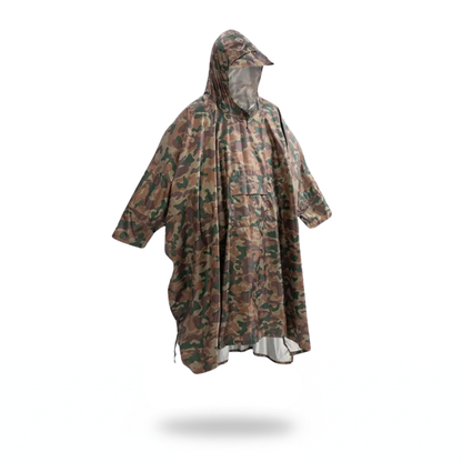 Poncho pluie randonnée camouflage - Horizon Poncho