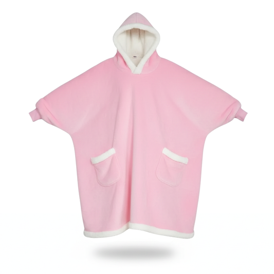 Poncho femme style éléphant rose - Horizon Poncho