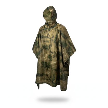 Poncho pluie randonnée camouflage vert kaki - Horizon Poncho