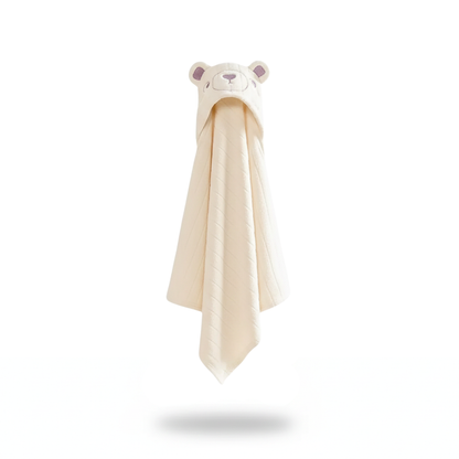 Poncho bébé style ours polaire - Horizon Poncho