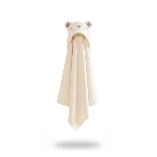 Poncho bébé style ours polaire - Horizon Poncho
