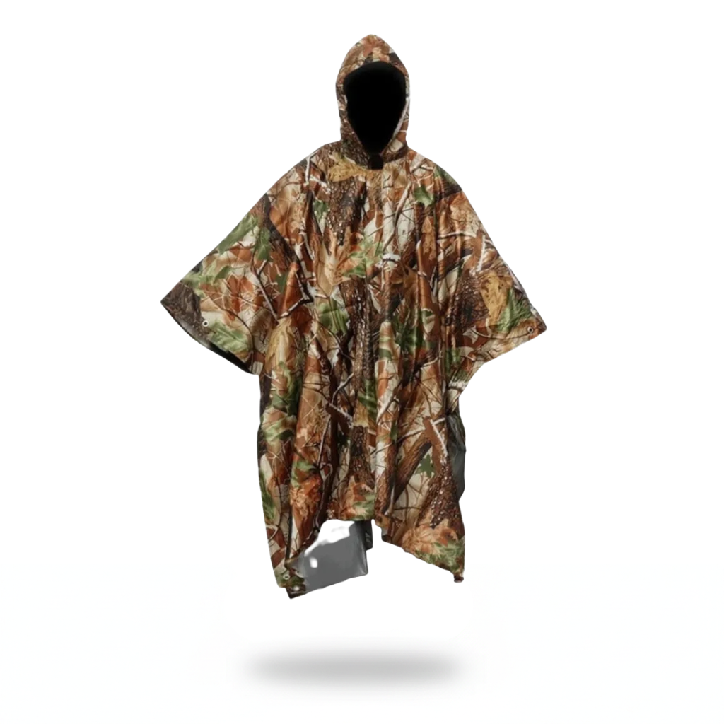 Poncho pluie randonnée camouflage - Horizon Poncho