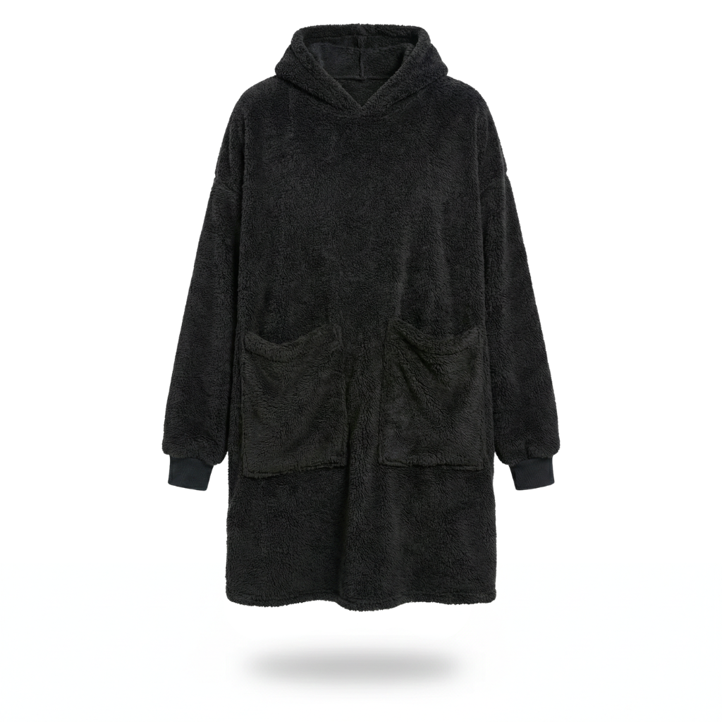 Poncho plaid homme molletonné - Horizon Poncho