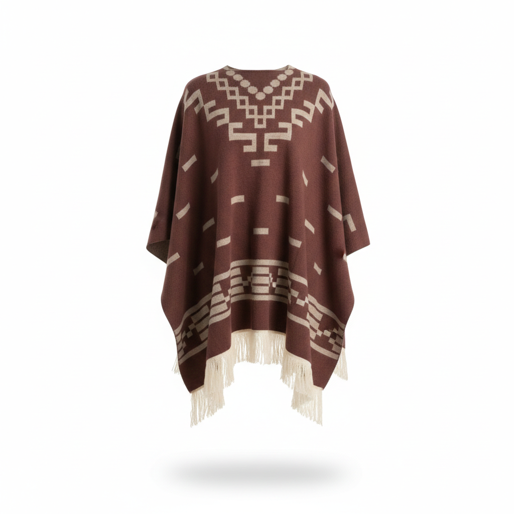 Poncho western cowboy - Horizon Poncho