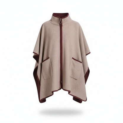 Poncho femme zippé - Horizon Poncho