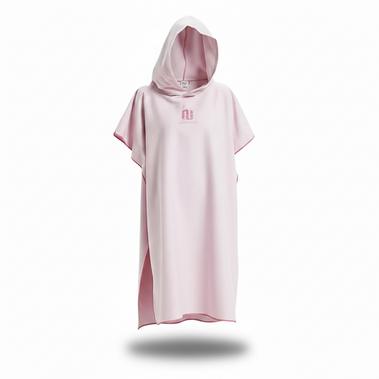 Poncho surf femme rose - Horizon Poncho
