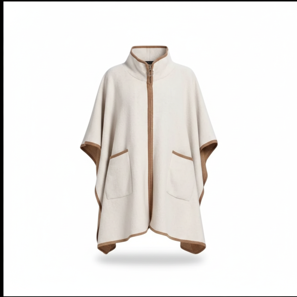 Poncho femme zippé - Horizon Poncho