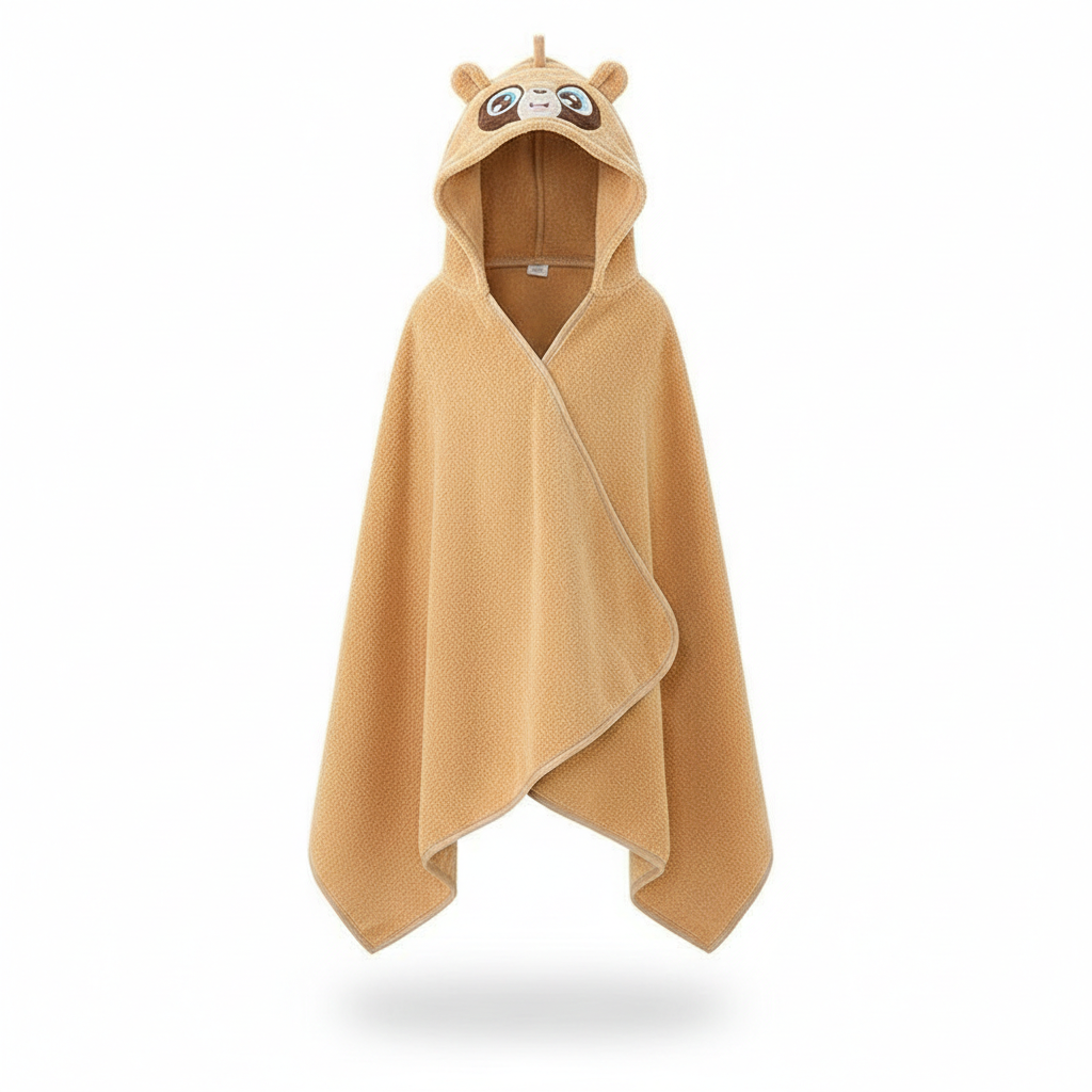 Poncho enfant style raton laveur - Horizon Poncho