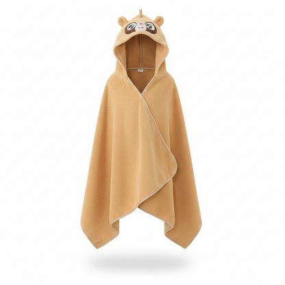 Poncho enfant style raton laveur - Horizon Poncho