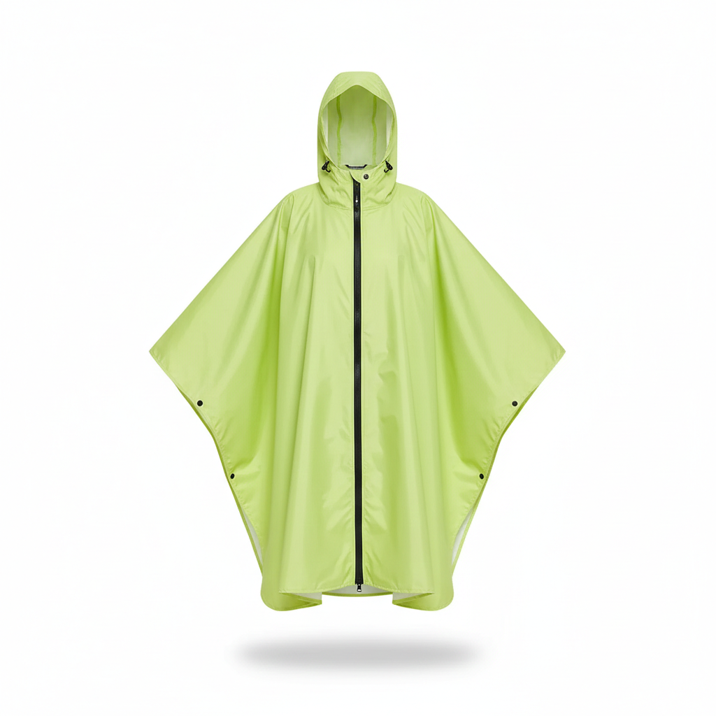 Poncho pluie femme vert clair - Horizon Poncho