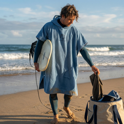 Poncho surf homme à capuche - Horizon Poncho