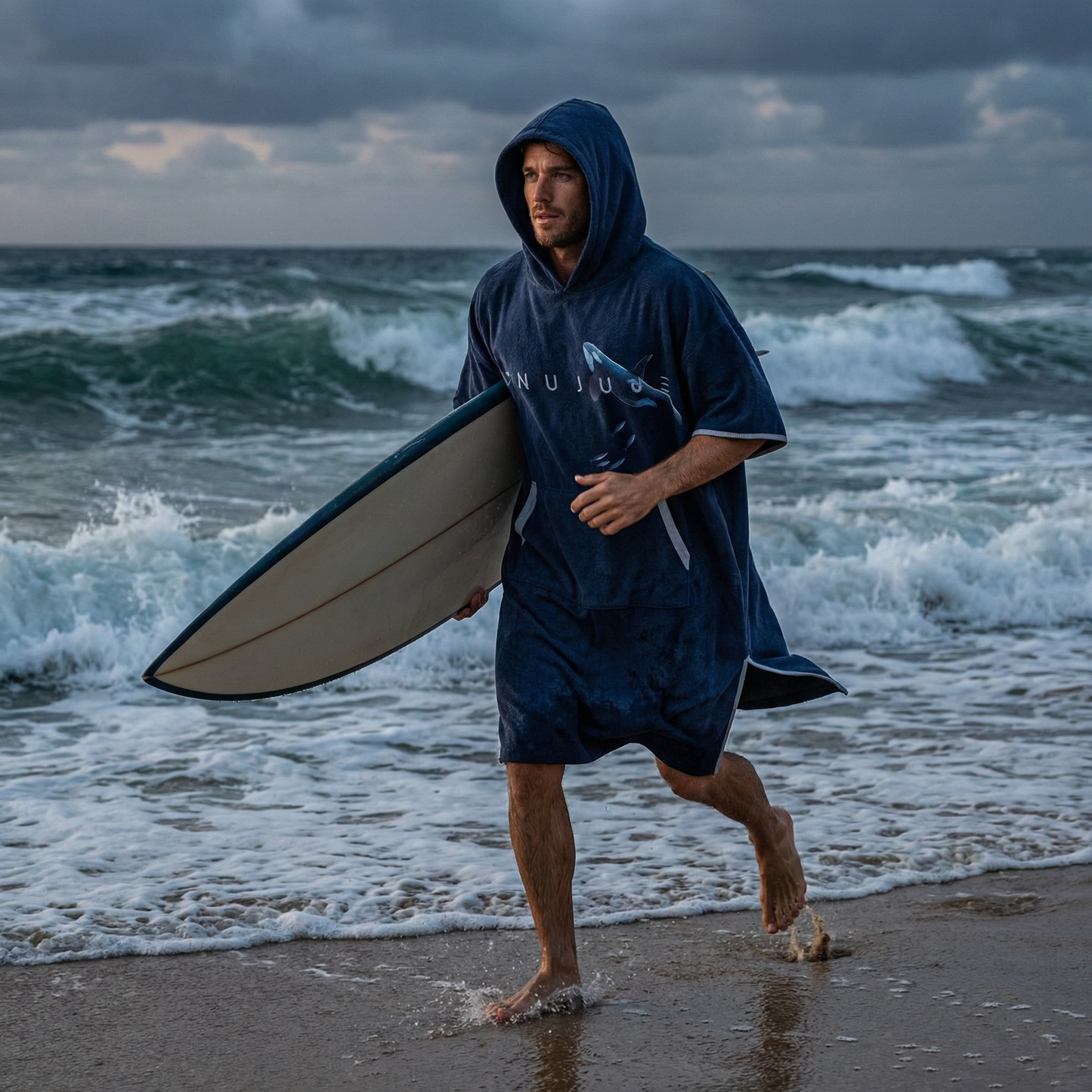 Poncho surf manches longues - Horizon Poncho