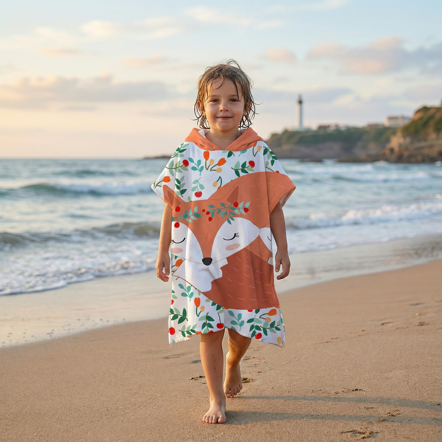 Poncho enfant renard - Horizon Poncho