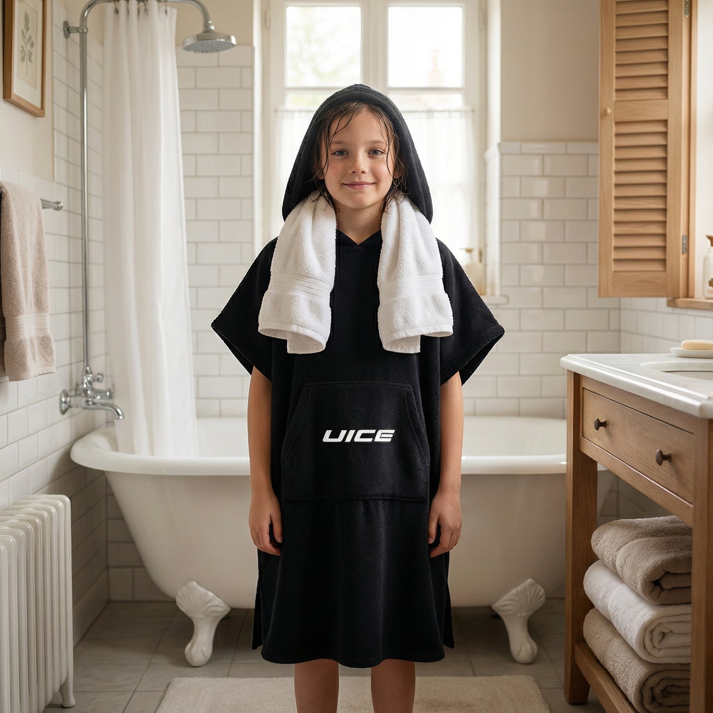 Poncho enfant panda - Horizon Poncho