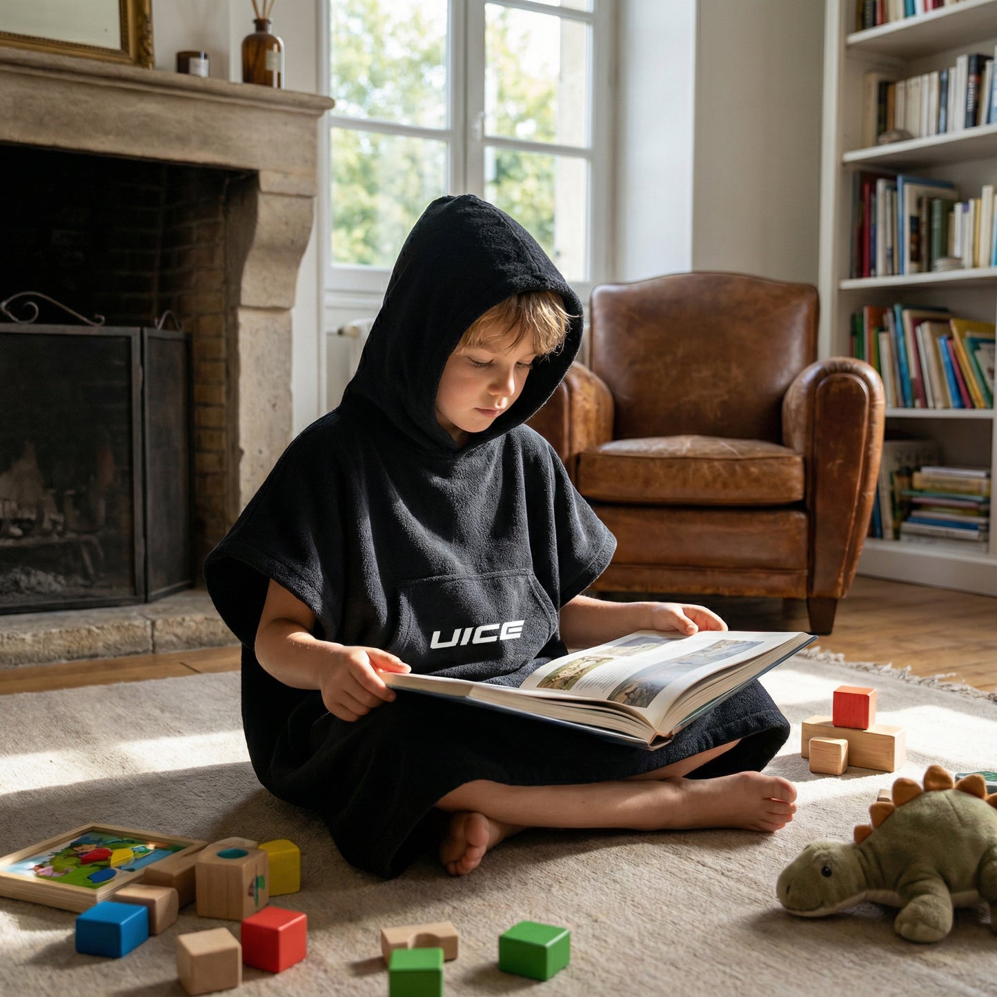 Poncho enfant panda - Horizon Poncho