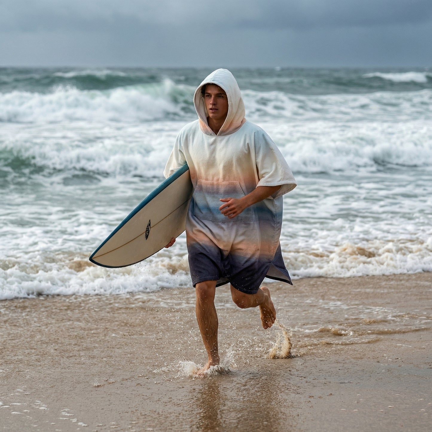 Poncho surf dégradé - Horizon Poncho