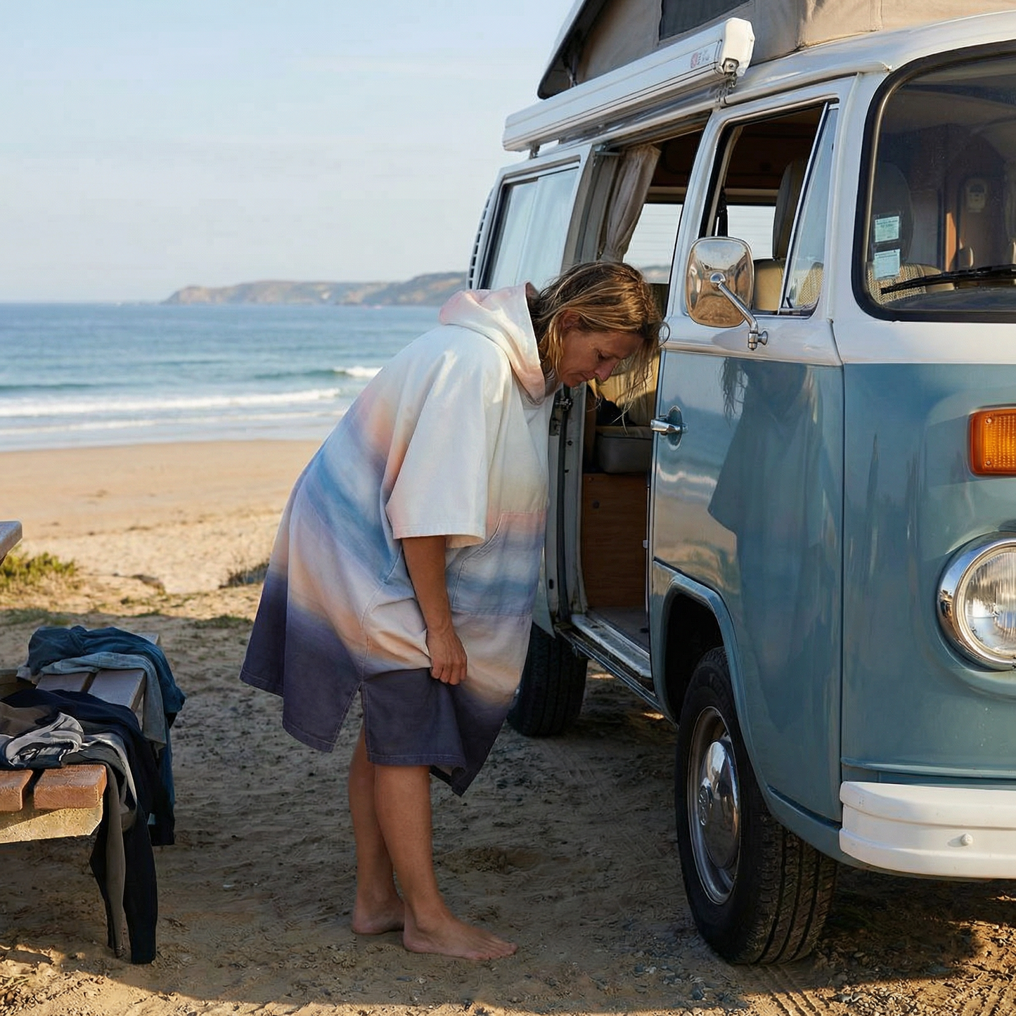 Poncho surf dégradé - Horizon Poncho