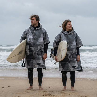 Poncho surf hiver - Horizon Poncho