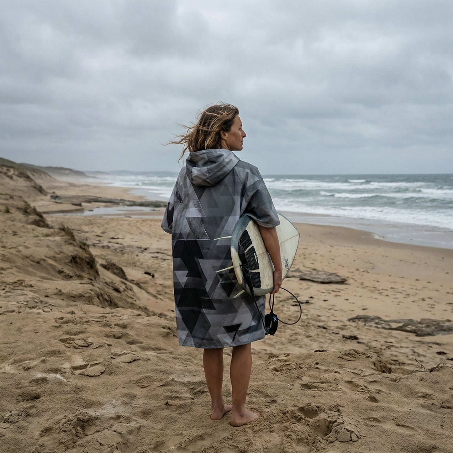 Poncho surf hiver - Horizon Poncho