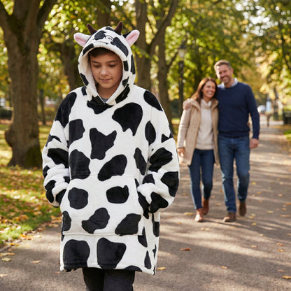 Poncho enfant motif vache - Horizon Poncho