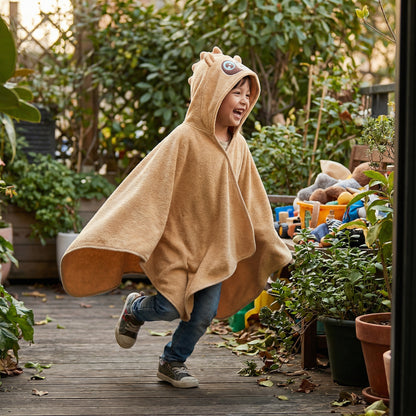 Poncho enfant style raton laveur - Horizon Poncho