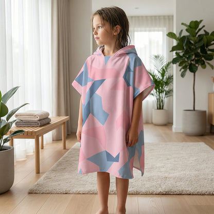 Poncho enfant motifs géométriques - Horizon Poncho