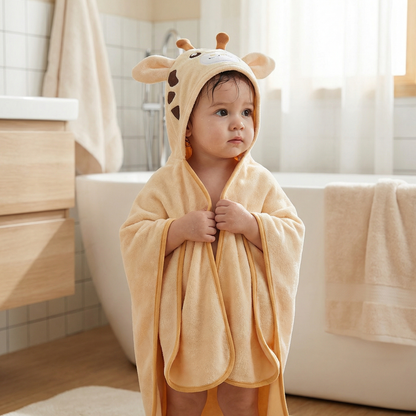 Poncho bébé style girafe - Horizon Poncho