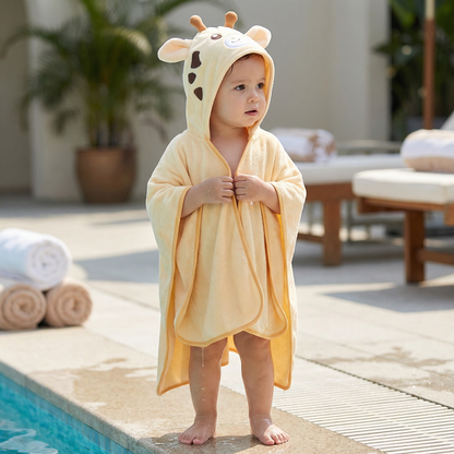 Poncho bébé style girafe - Horizon Poncho
