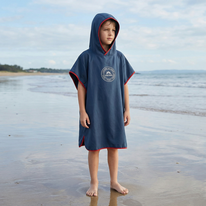 Poncho enfant de plage coloré - Horizon Poncho