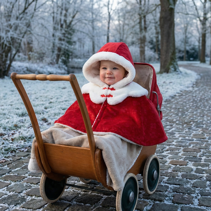 Poncho bébé style Noël - Horizon Poncho