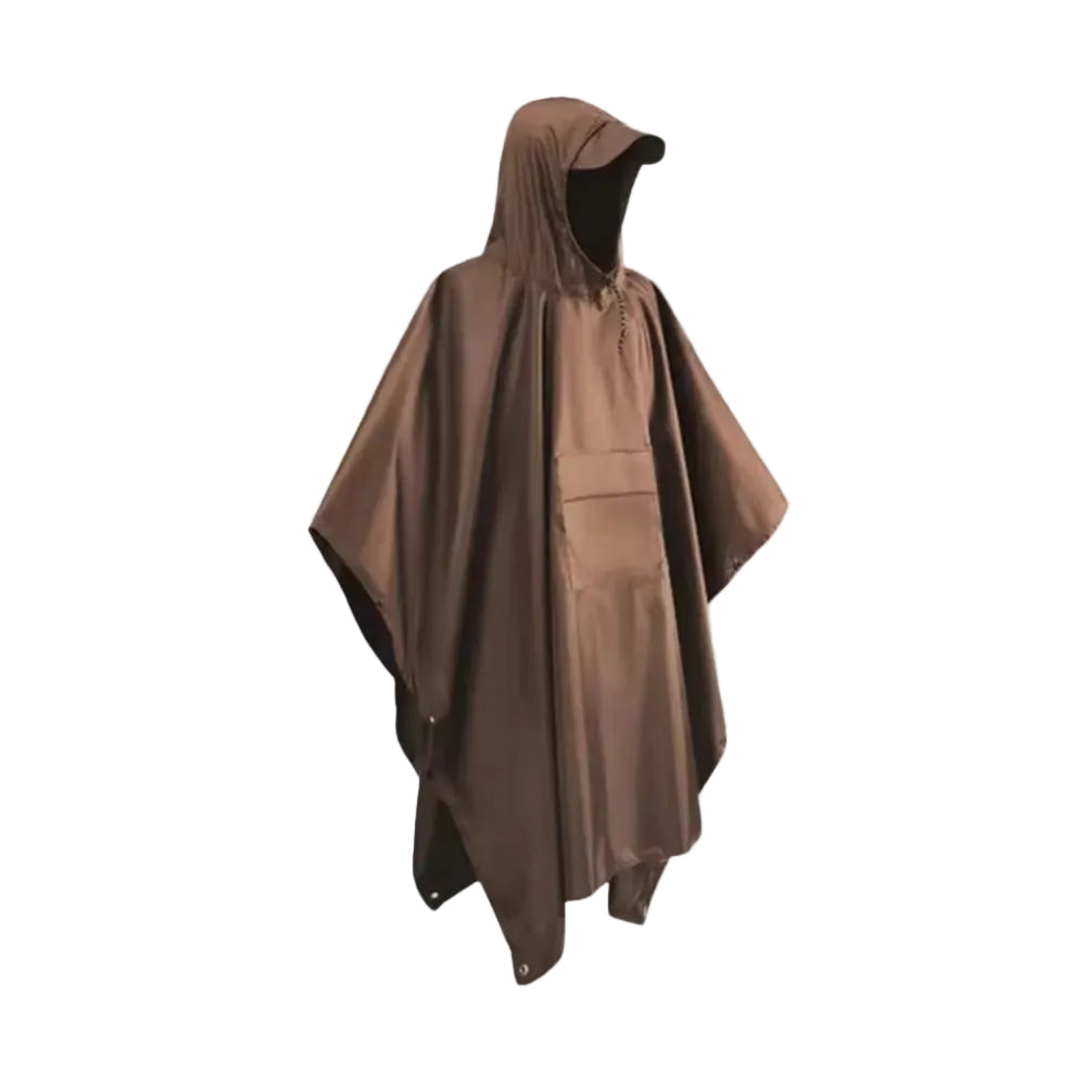 Poncho pluie marron - Horizon Poncho