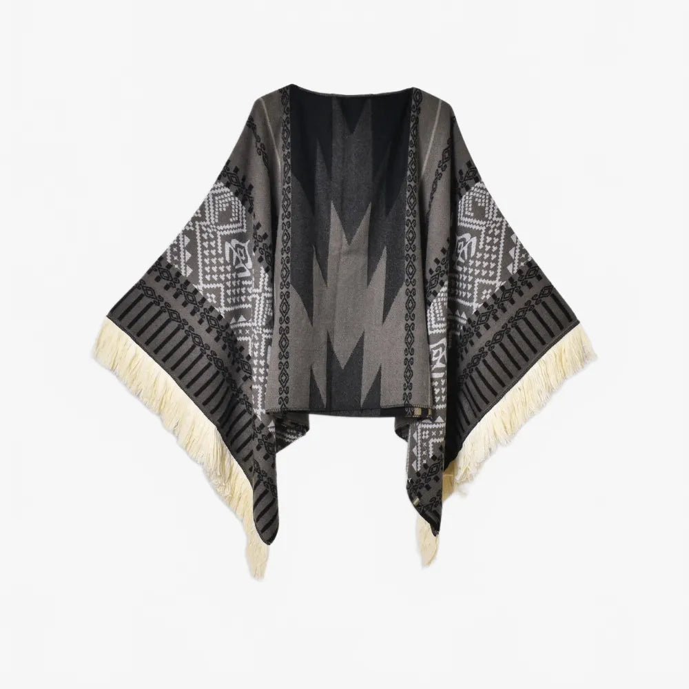 Poncho péruvien chaud - Horizon Poncho