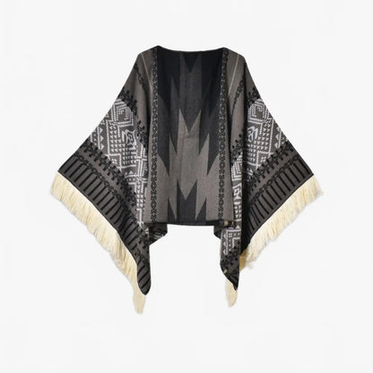 Poncho péruvien chaud - Horizon Poncho
