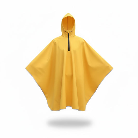 Poncho cycliste jaune - Horizon Poncho